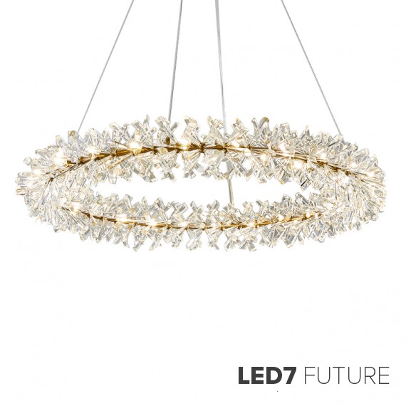 Loft Industry Modern - Stalactite 19 Circle Chandelier